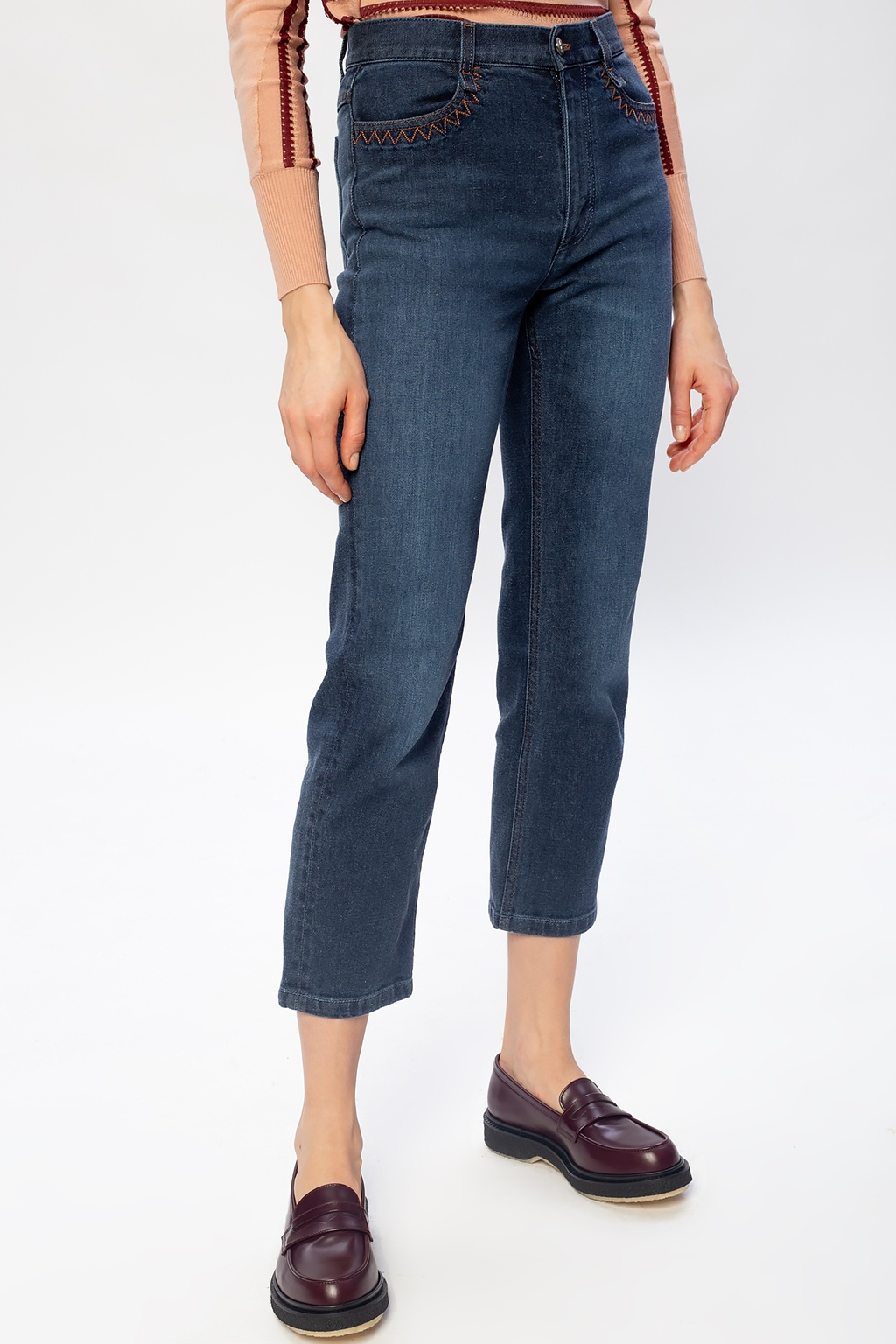 Chloé Stitched jeans